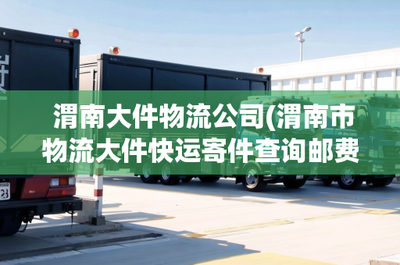 渭南大件物流公司 寄件查詢(xún)、郵費(fèi)估算與票據(jù)信息咨詢(xún)服務(wù)全指南